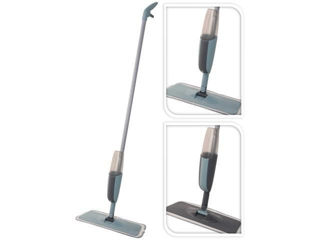 Mop Plat Ultra Clean, Duza Microfibra 35Cm, Si Pulverizator 300Ml foto 2