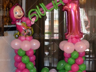 baloane cu heliu,decor din baloane, amenajarea salilor foto 2