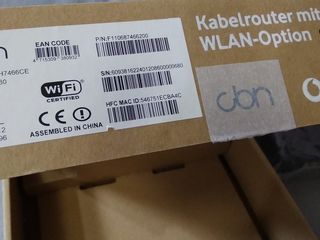 WLAN Vodafone Kabelrouter Modem Ch 7466CE NEU foto 3