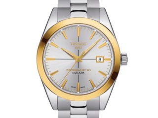 Мужские наручные часы Tissot Gentlemen Powermatic 585 золото сталь  2000€ foto 10