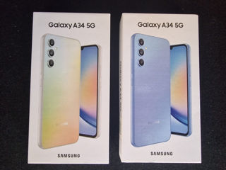 Samsung Galaxy A34 8/256 ( silver , violet, green)
