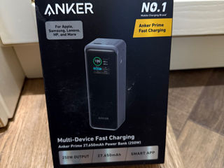 Anker Prime 27,650 mAh Power Bank (250 W), 3-Port Power Bank, Smart App Control foto 4