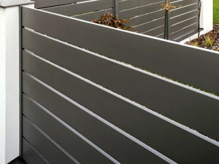 Gard in forma de Scandura metalica (Rancho). Super pret! Producem si instalam. Reduceri. foto 17