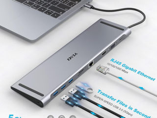 10 in 1 USB C Docking Station foto 2