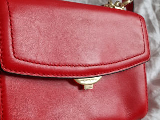 Michael Kors Ava mini, red, leather, 1400 lei foto 2