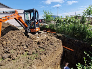 Miniexcavator servicii +basculante