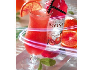 Sirop Blood Orange Monin Portocale Roșii 700 ml, Livrare Moldova foto 3