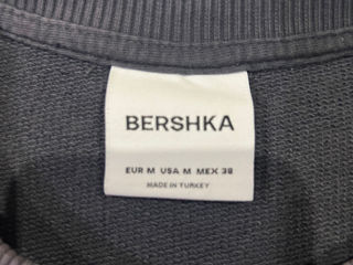 bershka hanorac cu efect prespalat foto 4