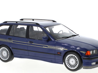 Mercedes Benz W124, BMW E36 și E30 cabriolet la scara 1:18 foto 7