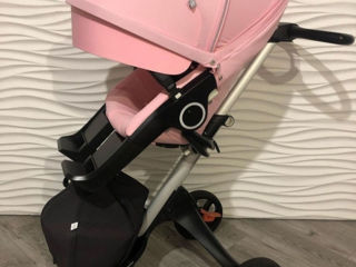 Stokke xplory v6 cărucior коляска 2в1 срочно!!! foto 5