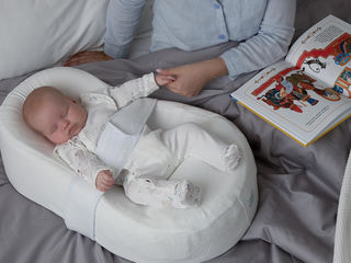 Детская ортопедическая подушка Колыбель-кокон для новорожденных от Аскона foto 14