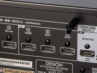 Отличный ресивер+усилитель Denon AVR-X1700H foto 3