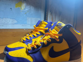 Nike Dunk High Lakers