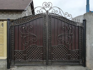 ворота и заборы из кованного железа foto 8