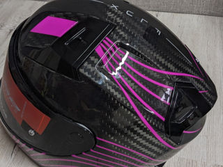 LS2 Vector 2 Carbon FluxPurple (Size: XS) nou! foto 9