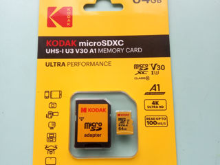 Карта памяти SD и микро-SD, 64Gb и 128Gb. foto 2