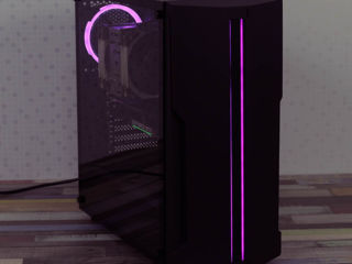 Case carcasă Xilence X512.RGB  ATX + 1 ARGB fan / корпус + 1 ARGB вентилятор + RGB controller foto 1