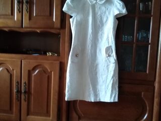 Красивое нарядное  белое платье. Размер S/M