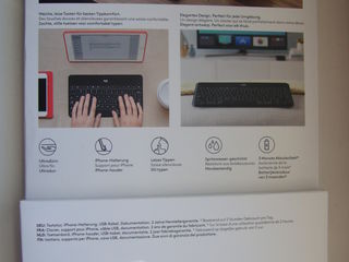Tastatura Logitech KEYS-TO-GO, Bluetooth, for iPhone, iPad, Apple TV, nou, sigilat – 600 lei foto 2