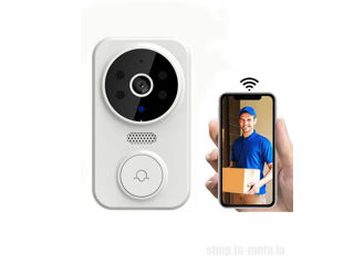 M8 Intercom Wireless Doorbell Camera Night Vision 1080P, Videointerfon wireless. foto 2