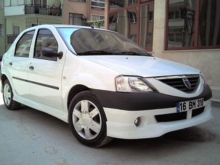 Обвес Dacia Logan (стекловолокно) (2005-2008) foto 8