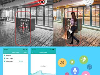 5 Megapixel IP PTZ WiFi камера видеонаблюдения  фото 6