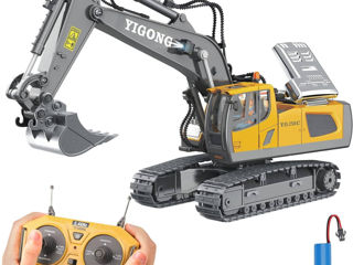 Basculanta, Excavator, Buldozer  cu telecomanda jucarie  Экскаватор, Бульдозер, Самосвал игрушки