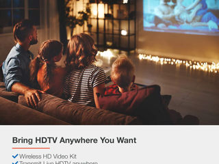 Комплект для беспроводного HD-видео 2-го поколения Actiontec My Wireless TV WiFi/HDMI (MWTV2KIT01) foto 3