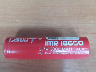 Аккумулятор IMR 18650  3.7 v  3000 MAH  40 A