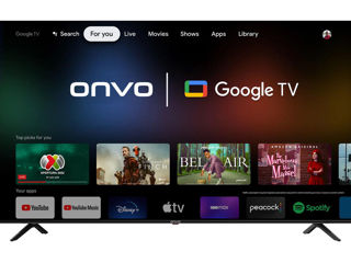 Onvo 75'' Ov75F950 Frameless 4K Google Tv