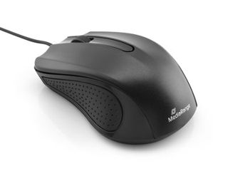 MediaRange Wired 3-button optical mouse, black foto 4