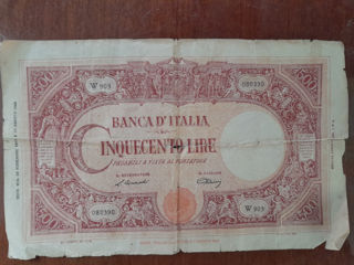 500 lire 1943