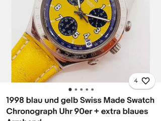 Ceas de mînă Swatch Swiss Made / Smart Watch/ Швейцарские часы foto 10