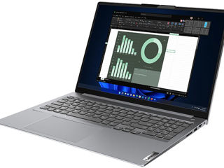 Laptop 16" Lenovo ThinkBook 16 G4+ IAP / WQXGA / Intel Core i5 / 16GB / 512GB SSD / Arctic Grey фото 4