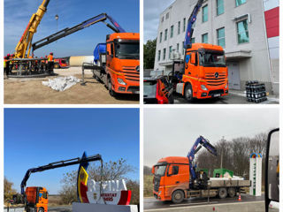 Servicii transport, macara, manipulator, transfer, transport agabaritic tva.