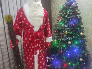 Costum de Moș Crăciun Santa Claus ,Fulguța și Crăciunița in chirie. foto 5
