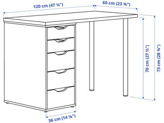 Masă Ikea nouă din vitrină foto 5