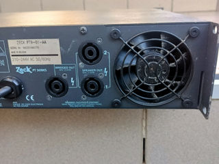 Amplificator Zeck 2x900-4om, 2x1250-2om.550€. foto 4