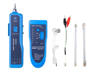 Тестер для кабеля Ethernet LAN проводов RJ45 RJ-11 foto 2