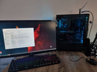 Ryzen 5 5600X, NVMe 500gb, 8TB HDD, DDR4 16RAM,Video RX 460 4Gb foto 4