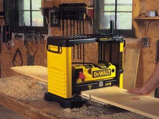 Masina de rindeluit si degrosat / станок рейсмусный dewalt dw733 foto 2