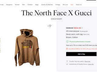 Gucci X North Face foto 4