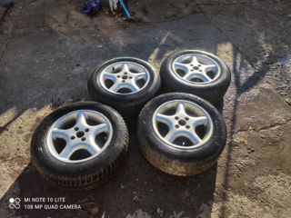 диски R15 4х100 + резина зима 195/65 R15 foto 3