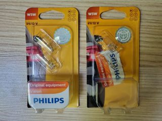 Philips W5W 12V 5W W2.1x9.5d foto 1