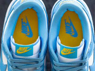 Nike SB Dunk White/Blue Unisex foto 3