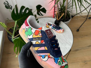 Adidas Gazelle Corduroy Ecru Tint Shadow Navy x Sean Wotherspoon Women's foto 7