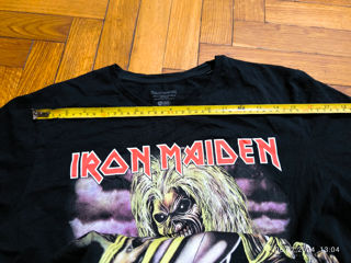 Iron maiden фирменная футболка 2023год.размер L foto 8