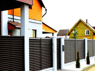 Gard modern tip jaluzea. foto 9