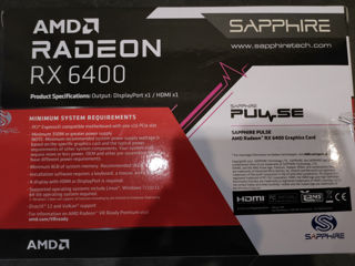 Sapphire Pulse AMD Radeon RX 6400 foto 2