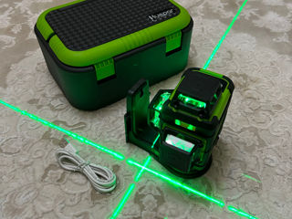 Laser Huepar HM03CG  3D 12 linii + case + acumulator + magnet + livrare gratis foto 2